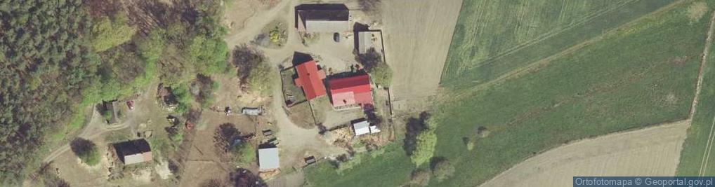 Zdjęcie satelitarne Kolonia Myśliborska ul.