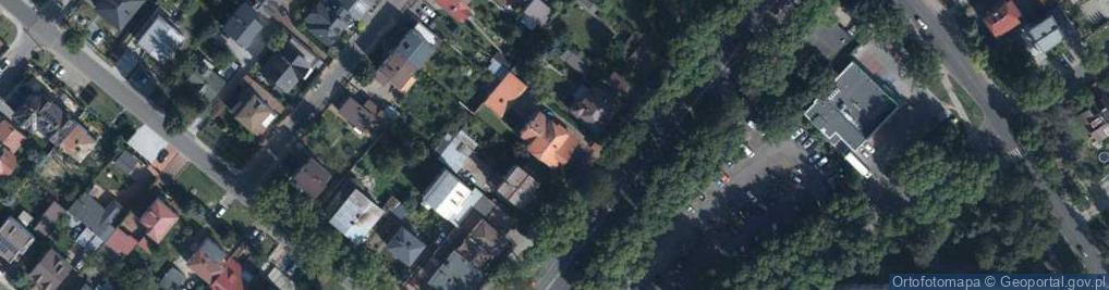 Zdjęcie satelitarne Koryznowej Marii ul.