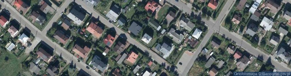 Zdjęcie satelitarne Komisji Edukacji Narodowej ul.