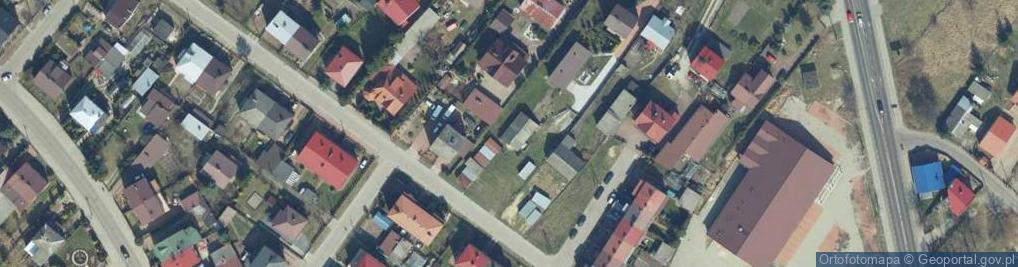 Zdjęcie satelitarne Komisji Edukacji Narodowej ul.