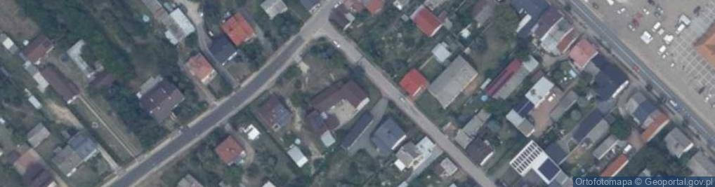 Zdjęcie satelitarne Kozia ul.