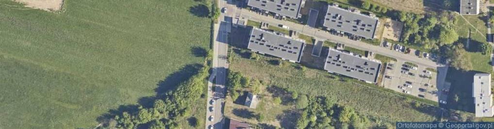 Zdjęcie satelitarne Kolejowa ul.