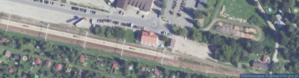 Zdjęcie satelitarne Kolejowa ul.