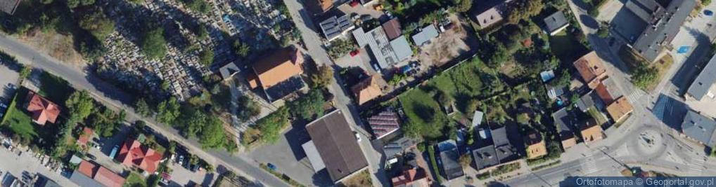 Zdjęcie satelitarne Kościelna ul.