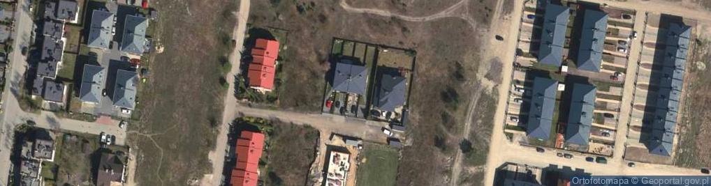 Zdjęcie satelitarne Kolorowa ul.