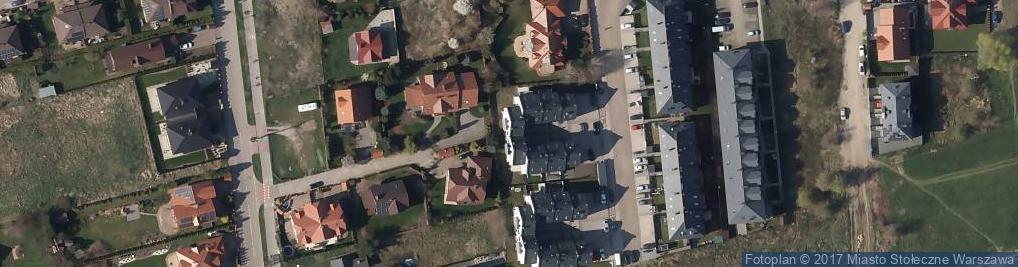 Zdjęcie satelitarne Kozacka ul.