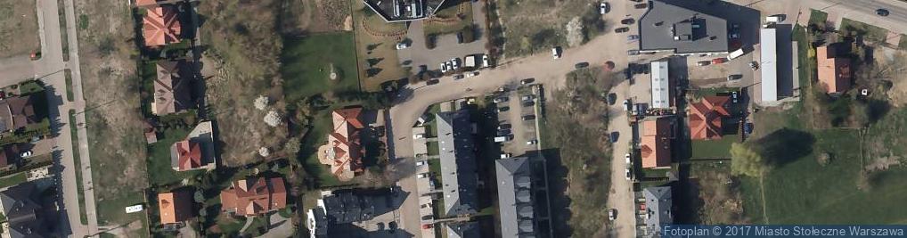 Zdjęcie satelitarne Kozacka ul.