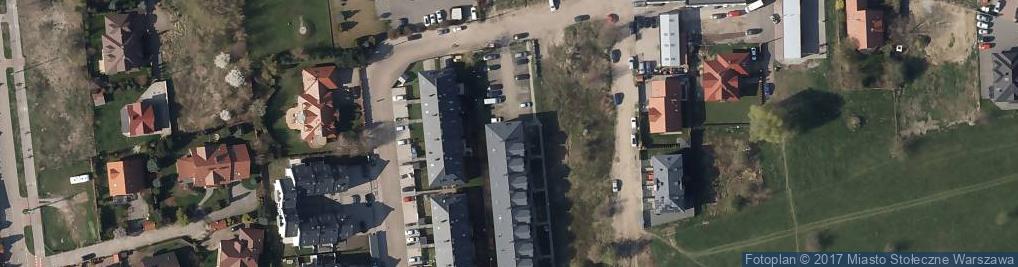 Zdjęcie satelitarne Kozacka ul.