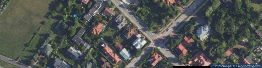 Zdjęcie satelitarne Kolejowa ul.
