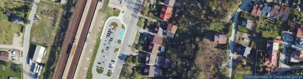 Zdjęcie satelitarne Kolejowa ul.