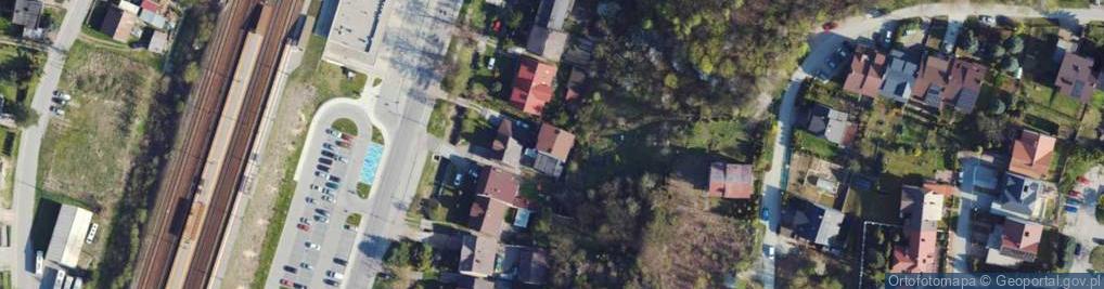 Zdjęcie satelitarne Kolejowa ul.