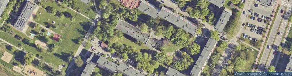 Zdjęcie satelitarne Kocjana ul.