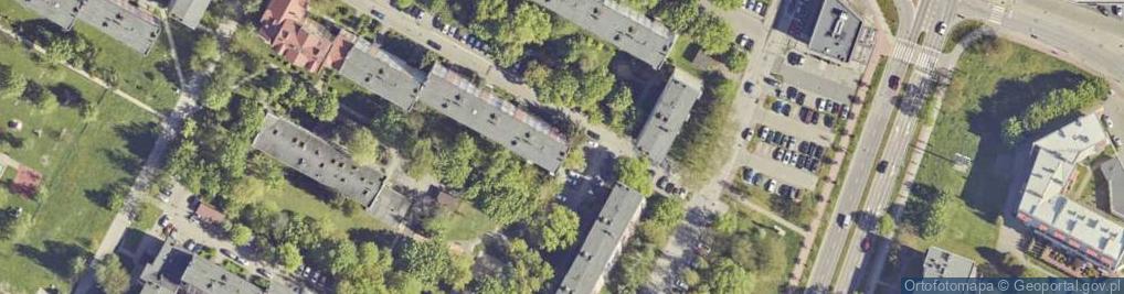 Zdjęcie satelitarne Kocjana ul.
