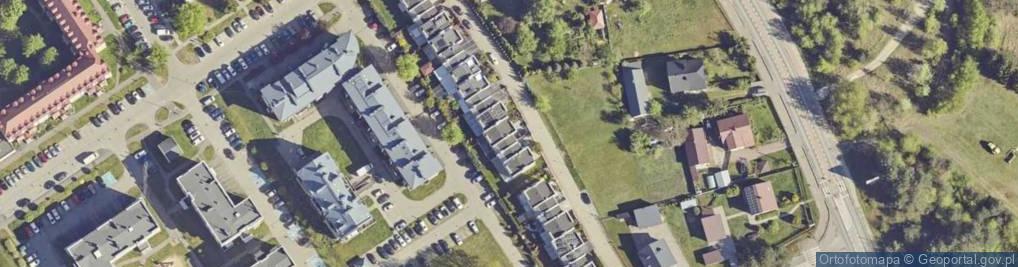 Zdjęcie satelitarne Kolorowa ul.