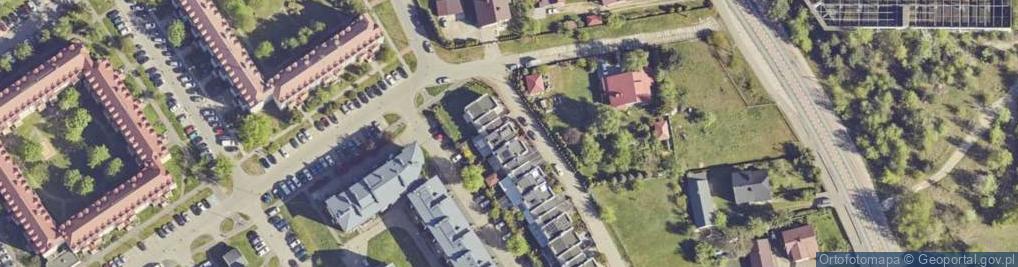 Zdjęcie satelitarne Kolorowa ul.