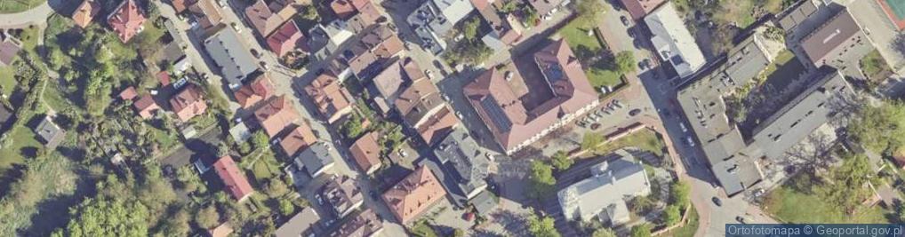 Zdjęcie satelitarne Kościelna ul.