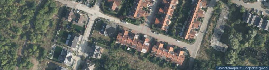 Zdjęcie satelitarne Kokosowa ul.