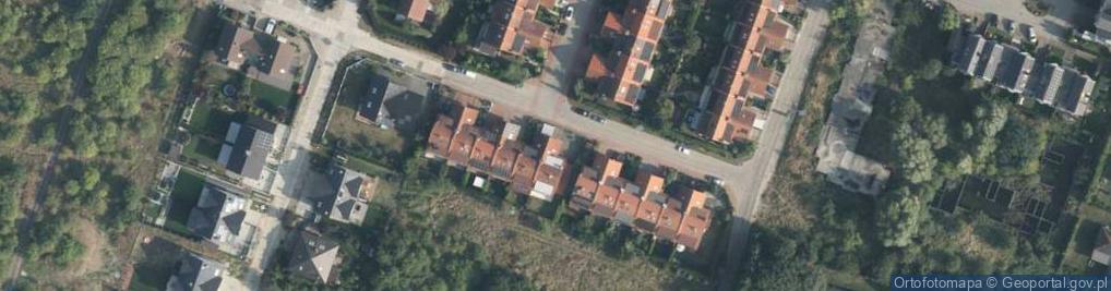 Zdjęcie satelitarne Kokosowa ul.