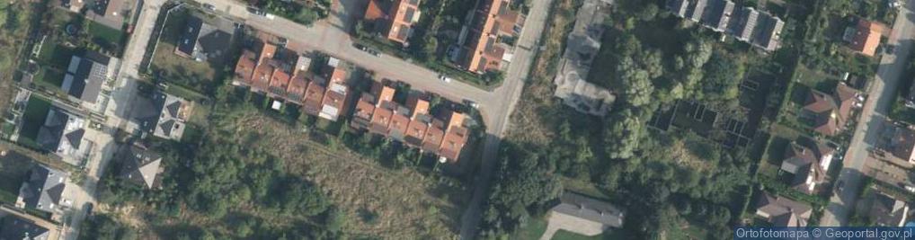 Zdjęcie satelitarne Kokosowa ul.