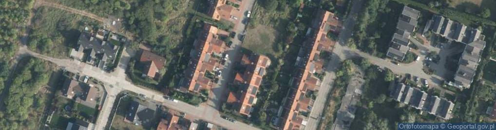 Zdjęcie satelitarne Kokosowa ul.