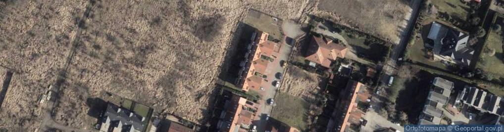 Zdjęcie satelitarne Kokosowa ul.