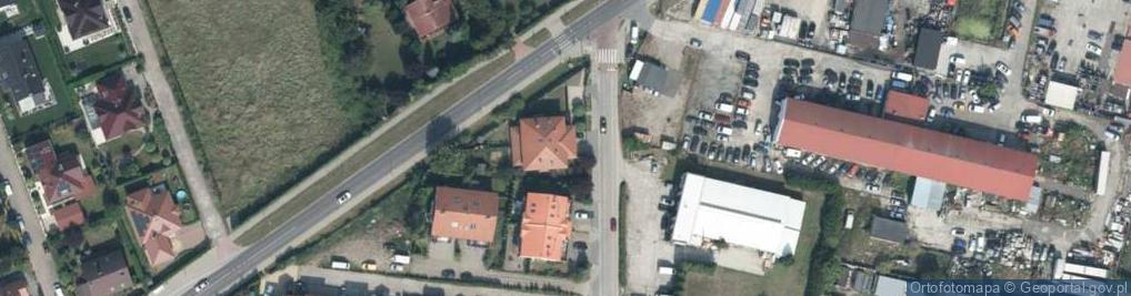 Zdjęcie satelitarne Kolorowa ul.