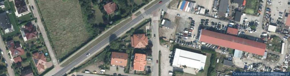 Zdjęcie satelitarne Kolorowa ul.
