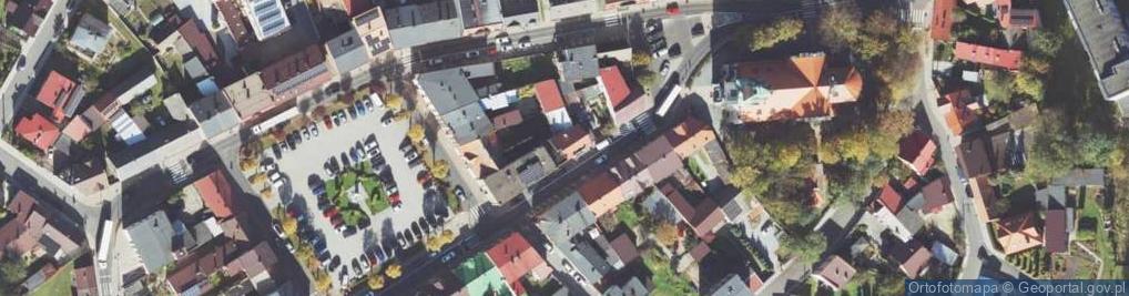 Zdjęcie satelitarne Kościelna ul.