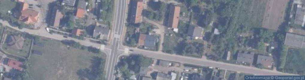 Zdjęcie satelitarne Kolejowa ul.