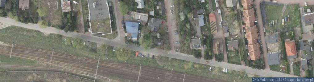 Zdjęcie satelitarne Kolejowa ul.
