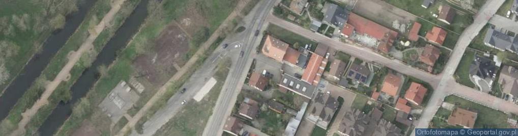 Zdjęcie satelitarne Kościelna ul.