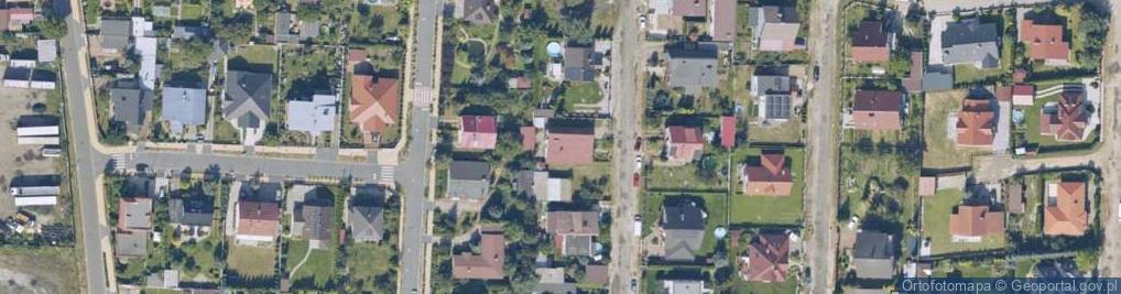 Zdjęcie satelitarne Konwaliowa ul.