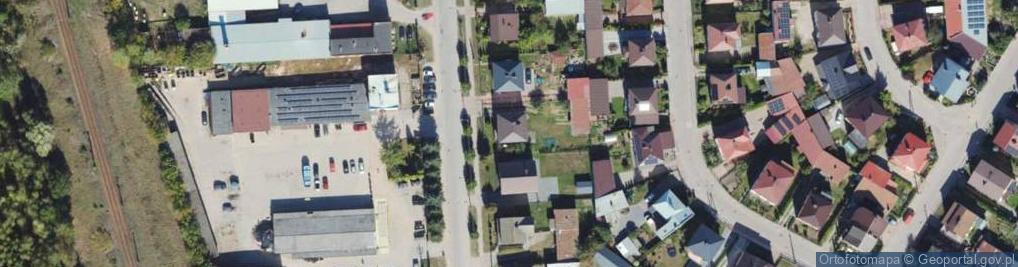 Zdjęcie satelitarne Kolejowa ul.