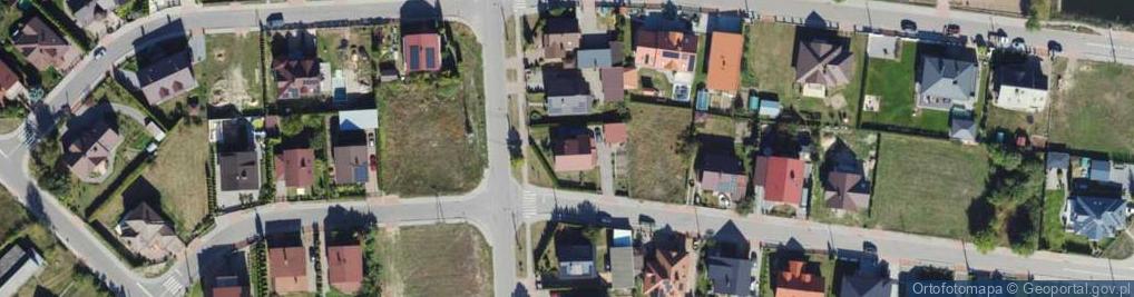 Zdjęcie satelitarne Kolejowa ul.