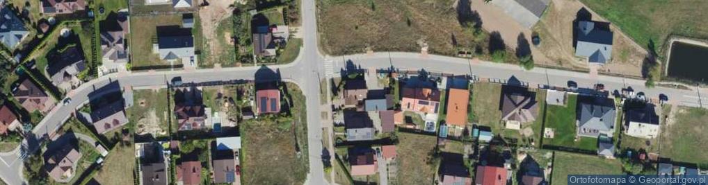 Zdjęcie satelitarne Kolejowa ul.