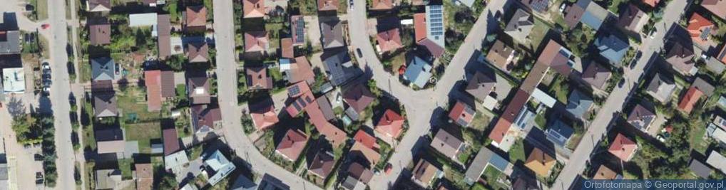Zdjęcie satelitarne Kosmiczna ul.