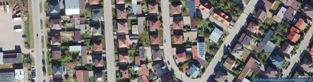Zdjęcie satelitarne Kosmiczna ul.