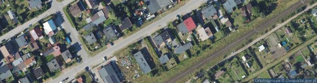 Zdjęcie satelitarne Kolejowa ul.