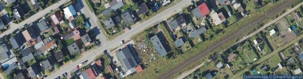 Zdjęcie satelitarne Kolejowa ul.