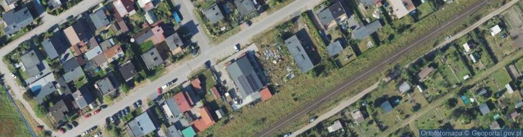 Zdjęcie satelitarne Kolejowa ul.