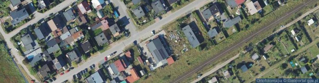 Zdjęcie satelitarne Kolejowa ul.