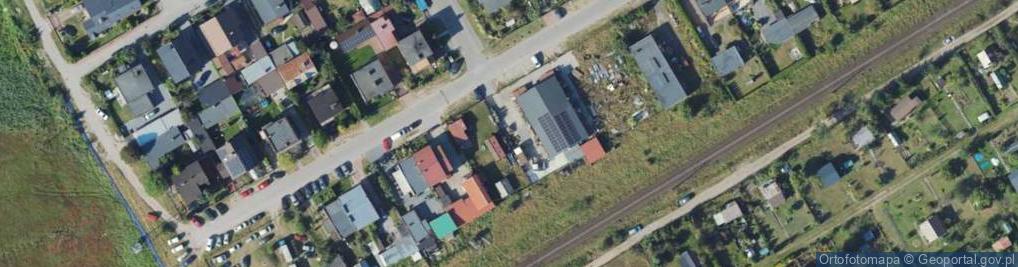 Zdjęcie satelitarne Kolejowa ul.