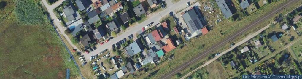 Zdjęcie satelitarne Kolejowa ul.