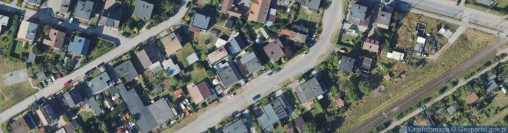Zdjęcie satelitarne Kolejowa ul.