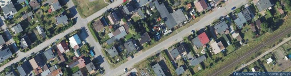 Zdjęcie satelitarne Kolejowa ul.