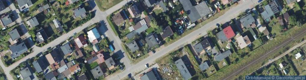 Zdjęcie satelitarne Kolejowa ul.