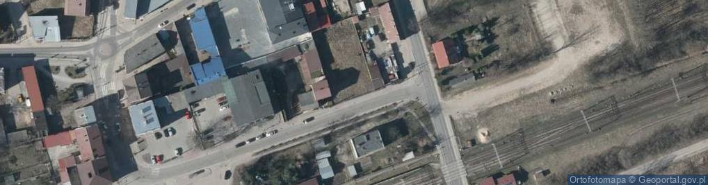 Zdjęcie satelitarne Kolejowa ul.
