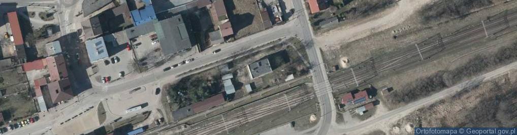 Zdjęcie satelitarne Kolejowa ul.
