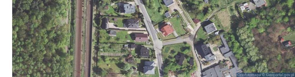 Zdjęcie satelitarne Kolejowa ul.