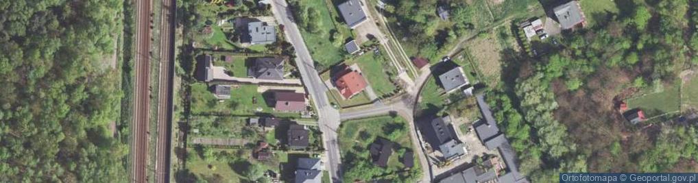 Zdjęcie satelitarne Kolejowa ul.